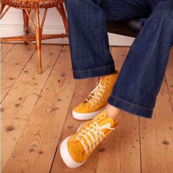 LF MARKEY Nubuck Hi-top sneaker - Picture 1 of 7